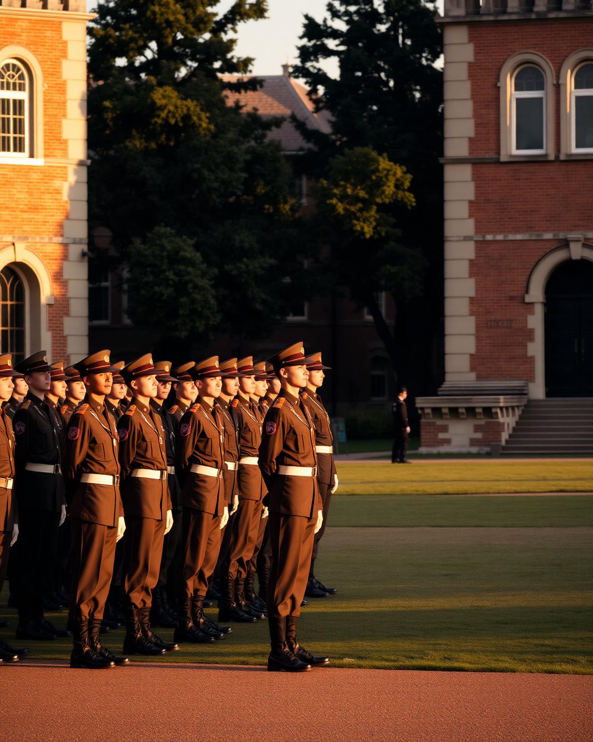 Education — Cadet colleges, grammar schooling, and cross-border learning.